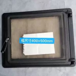 장작난로문 아궁이문 내열유리 유리 손잡이 장작 펜스 문짝