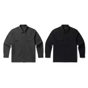 [지오지아]2컬러 크링클 오버핏 홑겹 셔켓_AAF2WC1101_2COR_DG