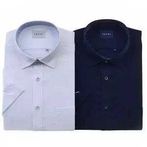 [대구백화점] [예작]스냅 카라 스판 솔리드 일반핏 반소매(YJFMBR203)