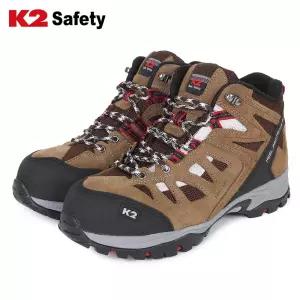 K2 케이투 세이프티 K2-52 라이트 올리브  등산화 스타일 통기성 지퍼 안전화