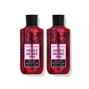 MYT BBW - Bath and Body - SweetHeart 체리 바디 워시 283.5g(10온스) (2팩), 핑크
