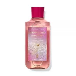 Bath  Body Works Strawberry Snowflakes 샤워 젤 바디 워시, 295.7ml(10액량 온스) 1팩