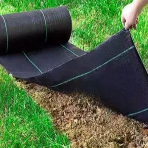 나무 방초망 통기성 방수 잡초 방지포 수목 사각 과수원 잡초포 차단 100장 제초매트