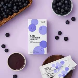 뷰드 베리데이 유기농 블루베리 퓨레 100% 1박스(14포)