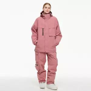 남녀 스키 의류 재킷 및 바지 스노보드 스노우 세트 겨울 야외 스포츠