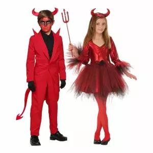 할로윈 데이 붉은 복장 남자 할로윈데이 의상 코스프레