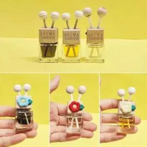 디퓨저 제주산 작고 귀여운 미니 차량용클립포함 디퓨저 미니 차량용 제주 방향제 국산