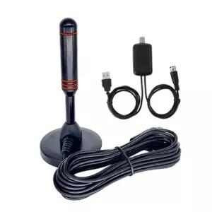 TV 안테나 지상파 수신 세트 자석형 5M 벨톤 UHD S-ANT50