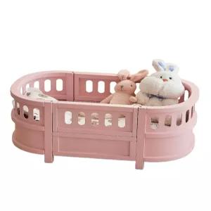 고양이 단일침대 쇼파 흰색 강아지 애완견 동물 원목 침대 집 화이트