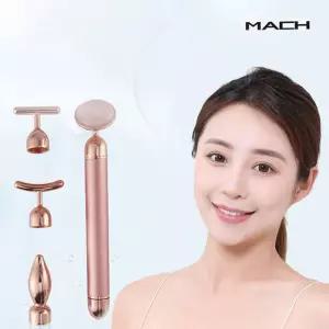 페이스롤러 마사지기 얼굴 지압 뷰티 도구 4IN1