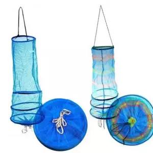 [에이치플러스몰]낚시망 새우 접이식 보관망 휴대용 낚시 살림망 채집망