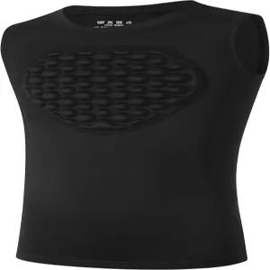 누쿠바라 유소년 야구 가슴 보호대 패딩 압축 셔츠 하트 스턴럼 가드 축구 소프트볼 라크로스 골리