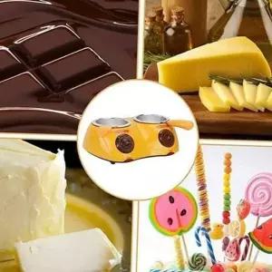 초콜릿 용해기 미니 가정용 퐁듀기 치즈 중탕기 온도조절기