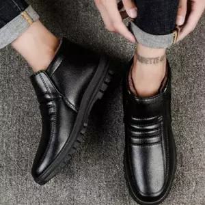 [콩심팥심]부츠 털 따뜻한 방한화 남성 방한 겨울 신발 방한워커 털부츠