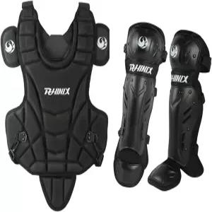 PHINIX 12인치 포수 가슴 보호대 및 다리 6~9세에게 추천