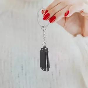 걸이식 하모니카 배낭 금속 키체인 가방 장식 펜던트 악기 칼림바 마림바