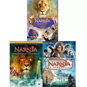 나니아 연대기 영화 3부작 DVD 컬렉션 완성 사자 마녀 옷장 / 카스피안 왕자 새벽 트레드밀의 항해