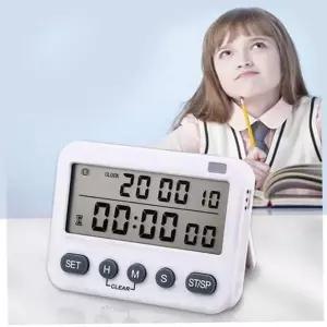 [콩심팥심]주방 소형 자석 타이머 시계 요리 카운트다운 무음타이머