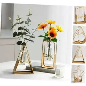 [콩심팥심]탁상 철제 테이블 북유럽 소형 모던 디자인 화병 인테리어