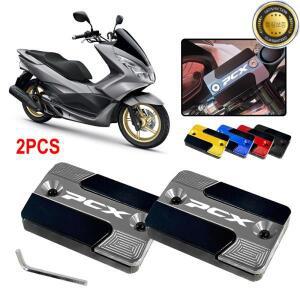 PCX 오토바이 CNC 프론트 브레이크 저장소 유체 탱크 커버 오일 컵 캡 혼다 160 액세서리