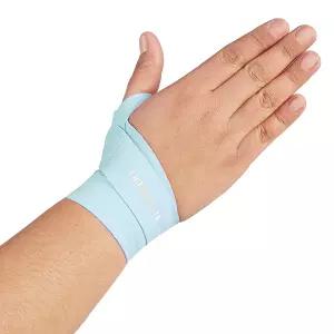 테니스를 위한 피클볼 손목 보호대 초박형 탄력 랩 가볍고 통기성 및 피부 친화적 Azure 오른쪽