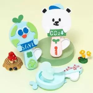 5set 지구의날 여름 손선풍기만들기 손풍기꾸미기 학습 채색 EQ