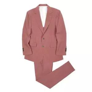 [하프클럽/셀러허브_여성트랜드패션]남성 핑크색 정장 20대 30대 면접 복장