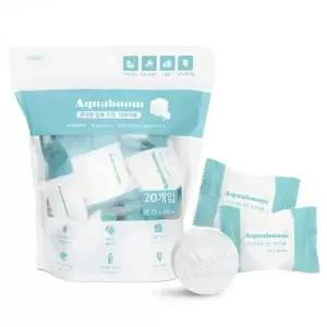 압축수건 휴대용 여행용 세면타월 20개입