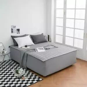 제니극세사이불 국내제작 모던 세련 부드러운 40수 순면 침대패드 SS