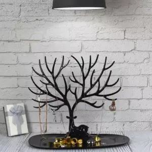 반지꽂이 인테리어 반지 거치대 악세사리 정리 트레이 블랙