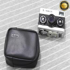 PU 가죽 방수 가방 바디 휴대용 필름 상자 케이스 Rollei 35 클래식 카메라 보호 슬리브 커버