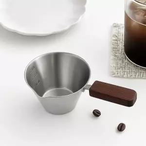 에스프레소 샷잔 스텐 눈금 계량컵