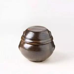 [콩심팥심]양념통 옹기 항아리 단지 8cm 이천도자기 자박이 1호