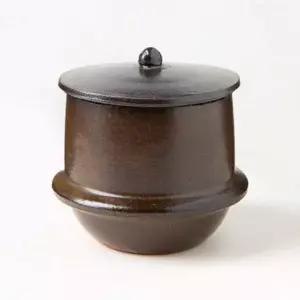 [콩심팥심]양념통 이천도자기 항아리 단지 7.5cm 일자형 보관용기