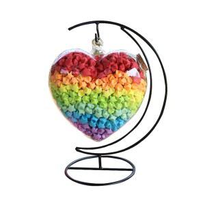 감성 코르크 화병 장식 종이학유리병