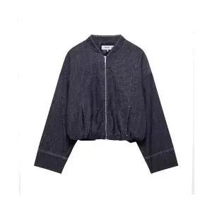 여자 정장세트 봄 벌룬핏 데님 재킷 코트 치마바지 세트 BE1