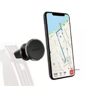 차량용 스마트폰 송풍구 거치대 티맵 조절형 전방 내비게이션rst727