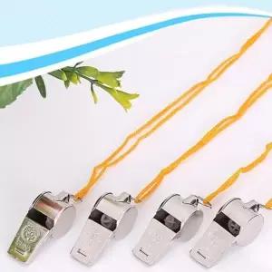 스포츠 심판 스텐 호신용 휘슬 호각 호루라기 M10803