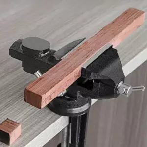 작업대 바이스 클램프 360도 회전형 탁상용 고정틀