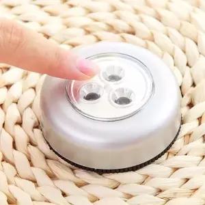 터치라이트 LED 3구 유아 가구 자장가램프 취침등 아기 조명 침대등