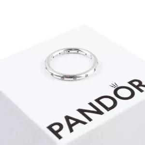 드롭렛 큐빅 여성 실버 반지 190945CZ 케이스포함