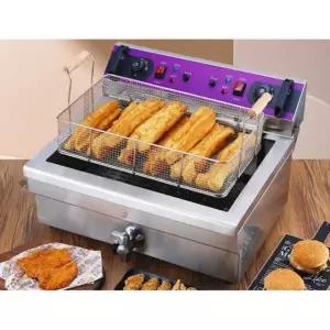 프랜차이즈 튀김기계 감자 치킨 전문점 햄버거 주방