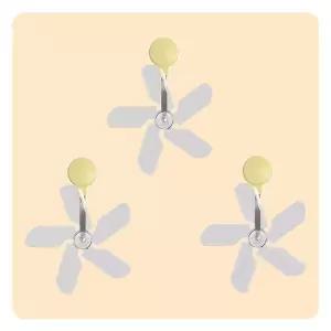 무동력 실링팬 천장형 흡착 날개 순환팬 공기 순환