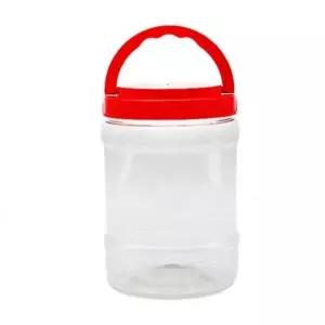 밀폐용기 2kg 젓갈용기 핸들 광구 플라스틱통 원형밀폐용기