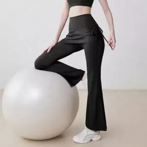 여성 레이어드 헬스 필라테스 힙커버 부츠컷 치마 레깅스