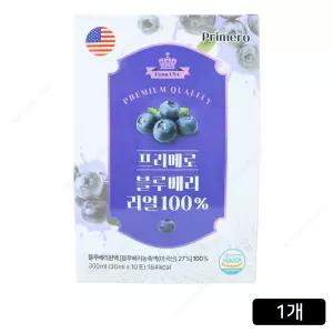 홈쇼핑 프리메로 블루베리 리얼 100 1박스 300ml 소풍 봉지과자 학원 방과후 학교 어린이날
