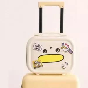 기내용 캐리어 레디백 곽철이 캐리어 꾸미기 캐릭터 가방 보조