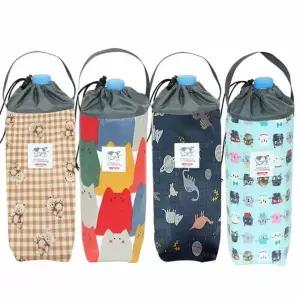 캐릭터 도시락 보온보냉백 대형 보냉쿨러백 손잡이형 보냉 주머니