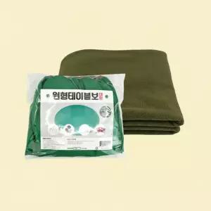 국산 원형 테이블 매트 커버 모포 패드 대형 150cm 화투판 포커 보드게임 당구대천