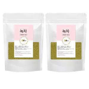 천연팩 녹차가루 50g 숲으로허브 곡물팩 녹차팩 1개입 2개 티타임 아이스티 파인다이닝 카페 빵 아이스커피